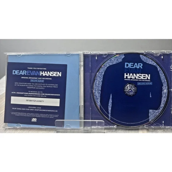 Dear Evan Hansen – Original Broadway Cast (CD, Deluxe) Musical Soundtrack - Picture 3 of 5